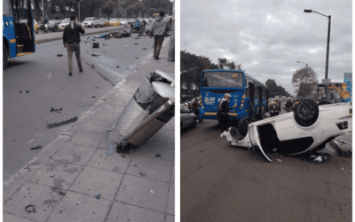 Trágico accidente en Engativá deja dos personas muertas y dos heridas
