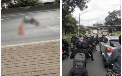 Muere motociclista en accidente de tránsito en la Regional, sentido norte–sur