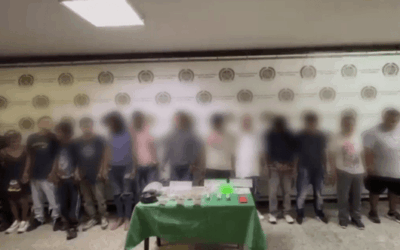 Capturan al coordinador del grupo delincuencial La Raya y a otros 12 integrantes en Medellín