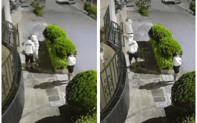 Video registra el momento en que delincuentes ingresan a una vivienda