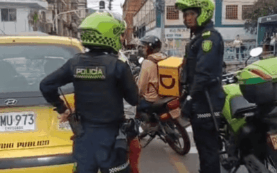 Un giro prohibido terminó en atropello cerca del parque de Belén