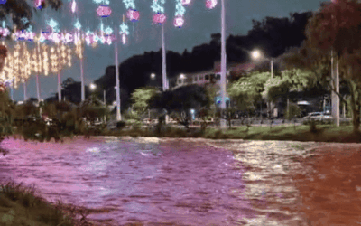 Creciente del río Medellín e inundaciones complicaron la noche en la Regional