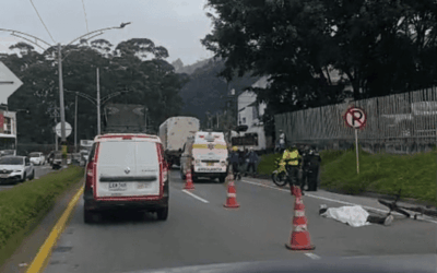 Trágico accidente en la variante de La Tablaza deja un ciclista fallecido