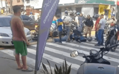 Fuerte accidente de tránsito en el barrio Manchester