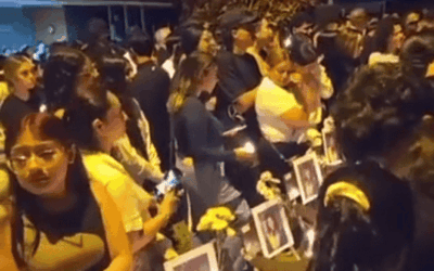 “Último llamado a lista”: homenaje a estudiantes del Liceo Antioqueño fallecidos en accidente de tránsito