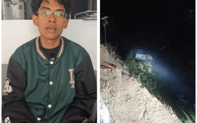 David Rúa Vallejo, sobreviviente del accidente del Liceo Antioqueño, relata los momentos previos y posteriores a la tragedia