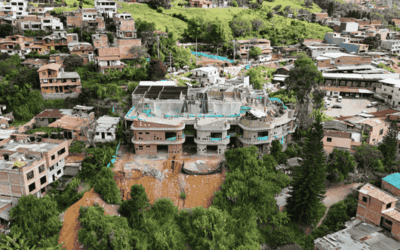 Así luce el jardín infantil que se construye en zona rural de Medellín