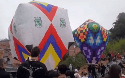 Pese a prohibición, en San Javier La Loma se celebró el Festival de Globos