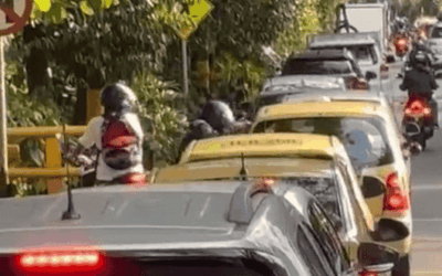 Atraco a mano armada frente a la Terminal del Sur en Medellín