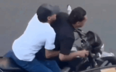 Atraco en Pedregal quedó registrado en video