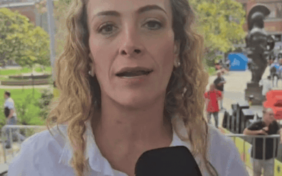 Juliana Gutiérrez defiende alianza entre Creemos y Abelardo de la Espriella de cara al Senado