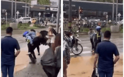 La solidaridad de este guarda de tránsito deja una poderosa enseñanza: los buenos somos más