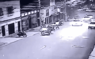 Ataque armado contra patrulla en el nororiente de Medellín dejó dos policías heridos