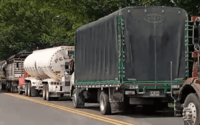 Cierre vial entre Puerto Berrío y Puerto Araujo