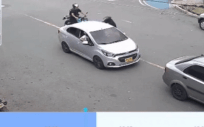 Hurto a mano armada quedó registrado en video en el sector de La América, en Medellín