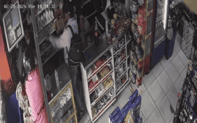 Atraco a supermercado quedó registrado en video
