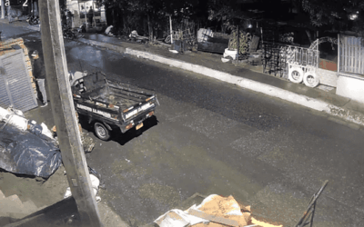 Hurto de motocarro bajo la modalidad de halado en Enciso, Medellín