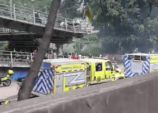 Emergencia en la Avenida Regional genera alerta en Medellín