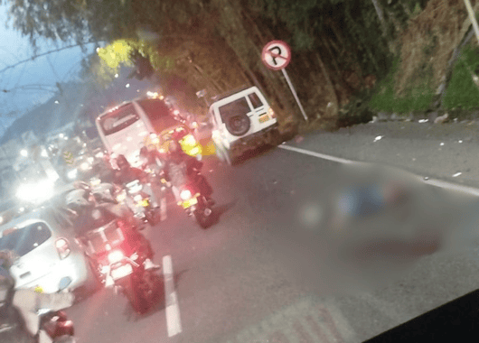 Accidente de tránsito deja dos personas muertas en la Variante a Caldas