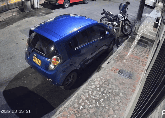 Denuncian intento de hurto de motocicleta en el barrio Samaria