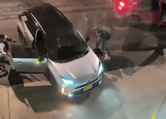 ¡Asalto a plena noche en Galerías, Bogotá!