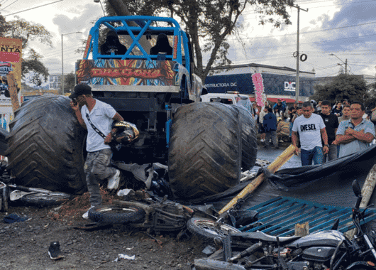 Tragedia en Popayán: ‘Monster Truck’ se salió de control y arrolló a decenas de asistentes