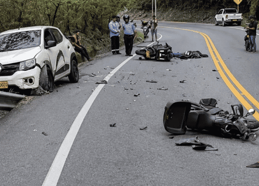 Muerte en accidente de tránsito en la vía Santa Fe de Antioquia – Cativo