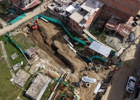Obras hidráulicas en Feria de Ganado y Aures II alcanzan el 47 % de avance y buscan reducir inundaciones