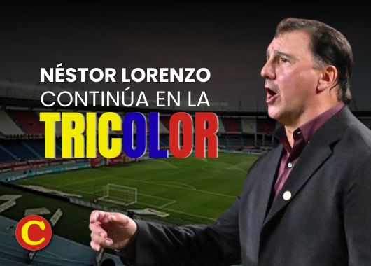 Federación Colombiana de Fútbol renueva el contrato de Néstor Lorenzo como técnico de la Selección Colombia